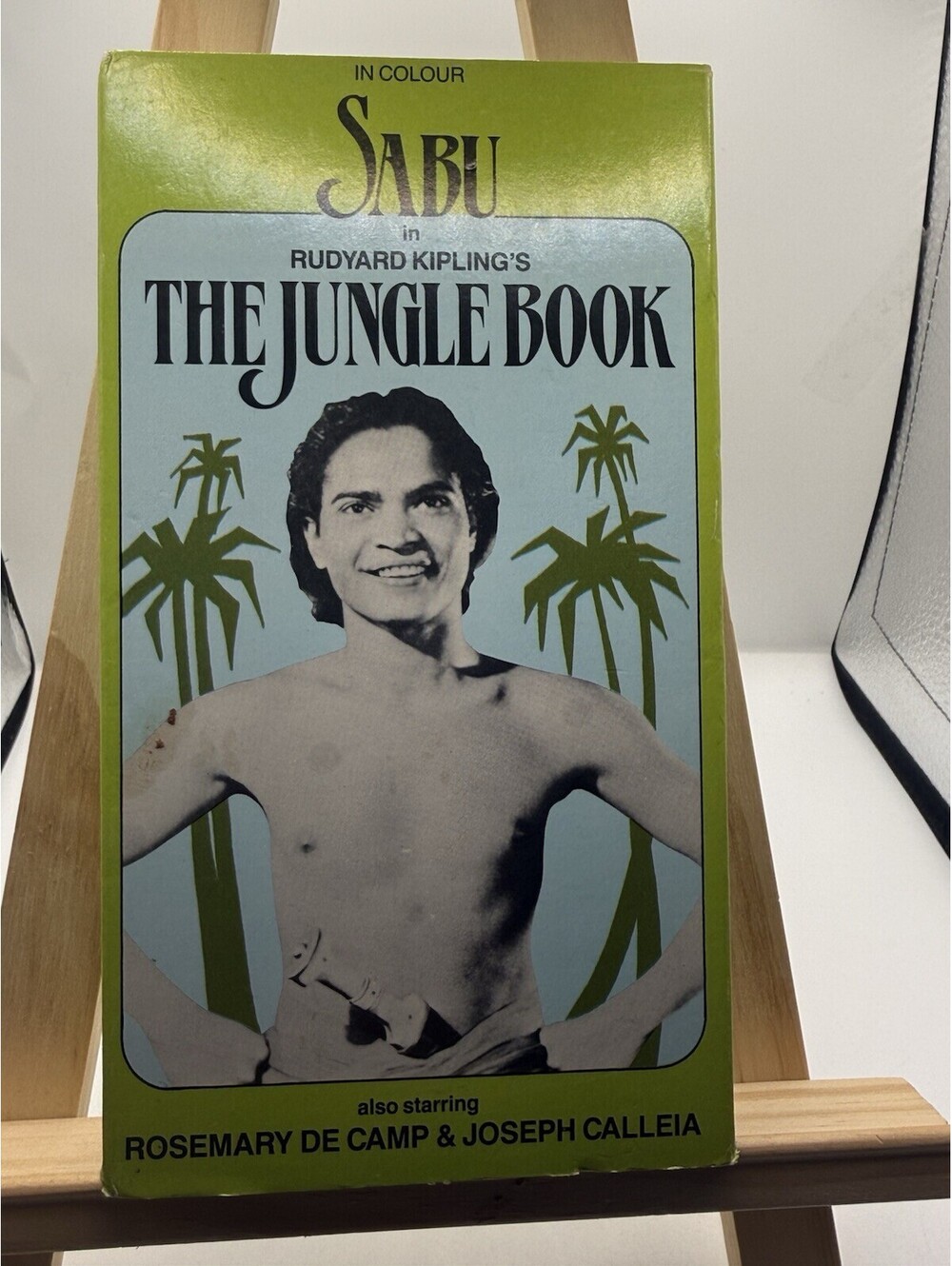 JUNGLE BOOK 1942 VHS Viking Video Classics 1986 Sabu Zoltan Korda